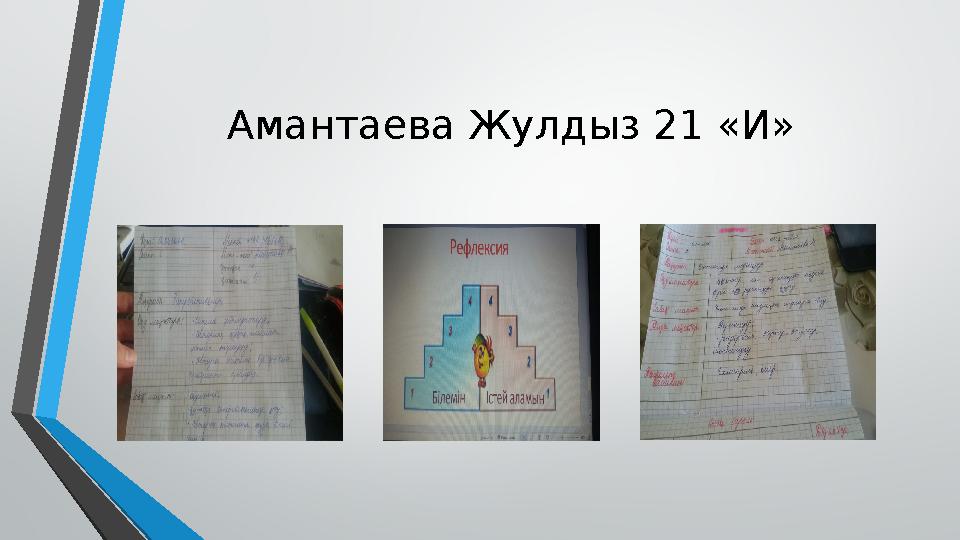 Амантаева Жулдыз 21 «И»