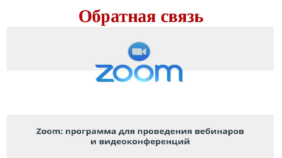 Обратная связь