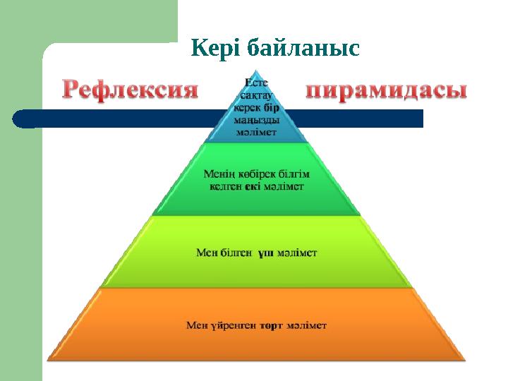 Кері байланыс