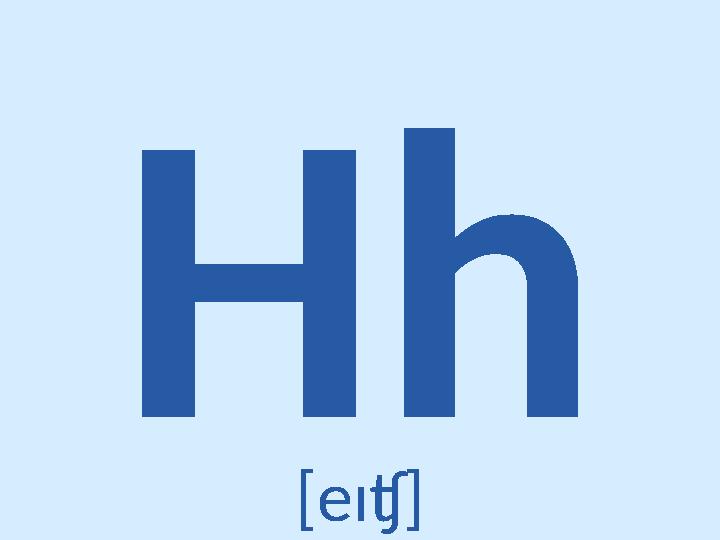 Hh [eɪʧ]