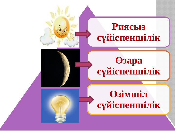 Риясыз сүйіспеншілік Өзара сүйіспеншілік Өзімшіл сүйіспеншілік