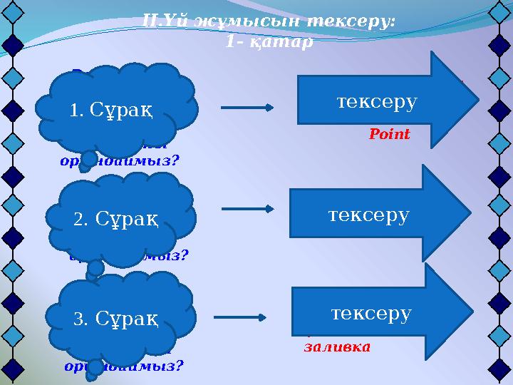 Файл – Создать командасын орындаймыз. Дизайн-Стили фона –Формат фона-Сплошная заливкаСлайдты бір түспен бояу үшін қандай