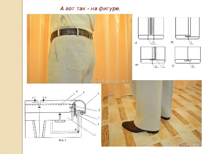 А вот так - на фигуре.