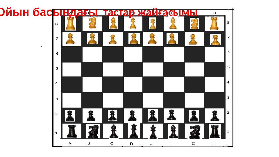 Жұруді үйрену Ойын басындағы тастар жайғасымы