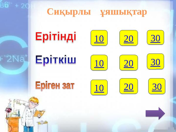 30 10 20ұяшықтарСиқырлы 10 20 30 10 20 30