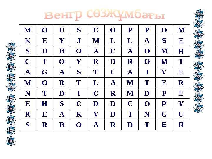 M O U S E O P P О М K E Y J M L L A S Е S D B O A E A О М R C I O Y R D R O M Т A G A S T C A I V E M O R T L A M Т Е R N T D I