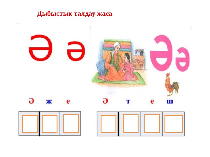 Дыбыстық талдау жаса