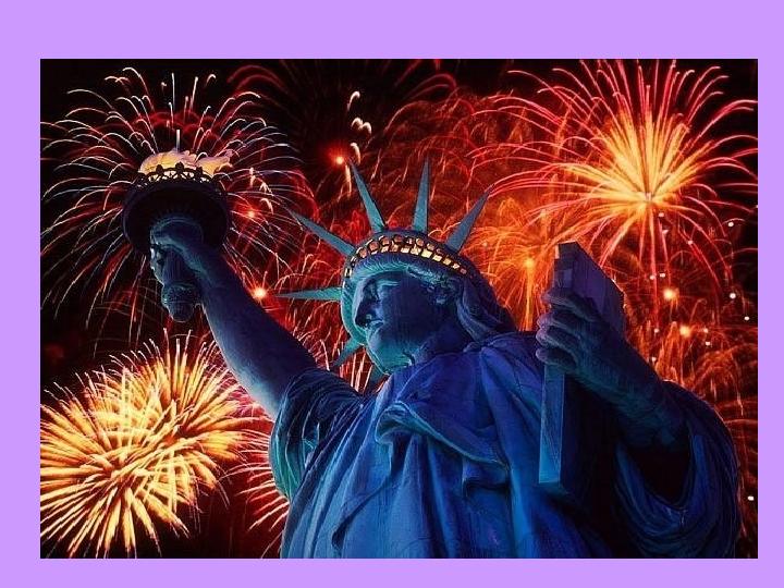 I n conclusion I would like to say that we watch American films, read American literature, celebrate American holidays.