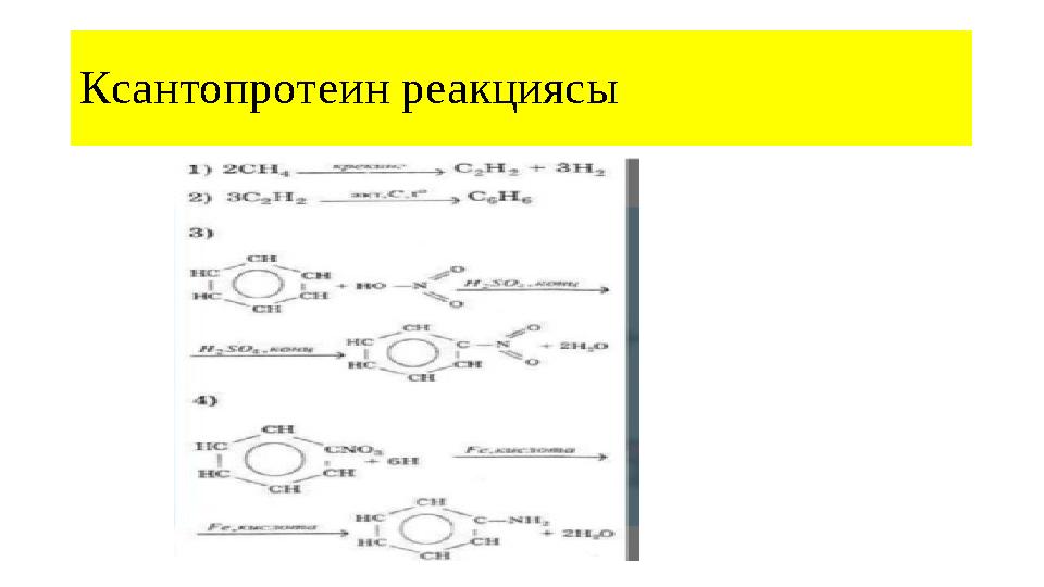 Ксантопротеин реакциясы