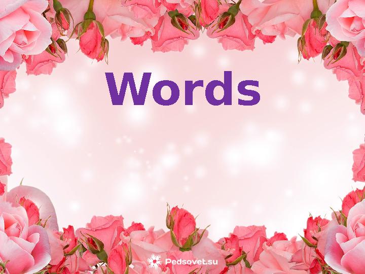Words