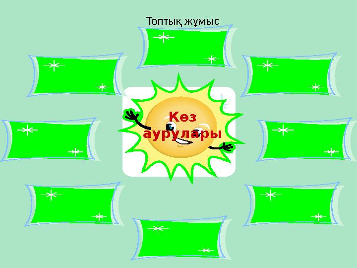 Көз аурулары Топтық жұмыс