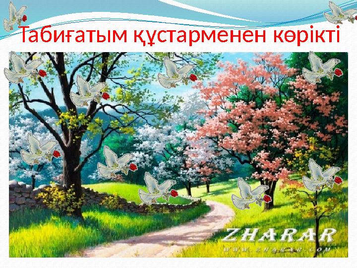 Табиғатым құстарменен көрікті