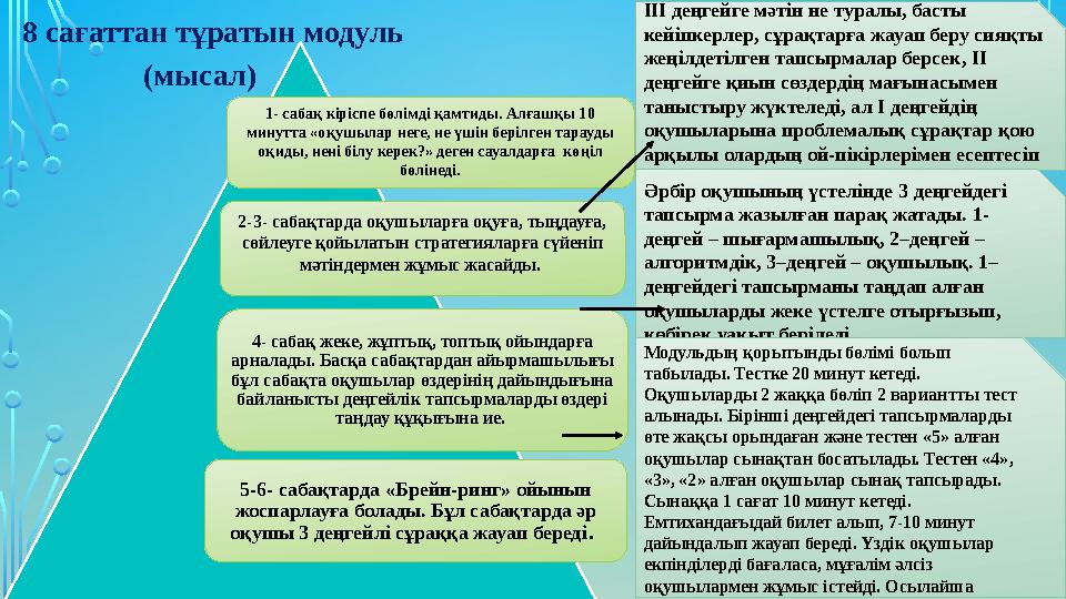 Д а м ы т а о қ ы т у т е х н о л о г и я с ыСабақтағы ерекше ахуал, мұғалім мен оқушы арасындағы ерекше қарым-қатынас Ұй