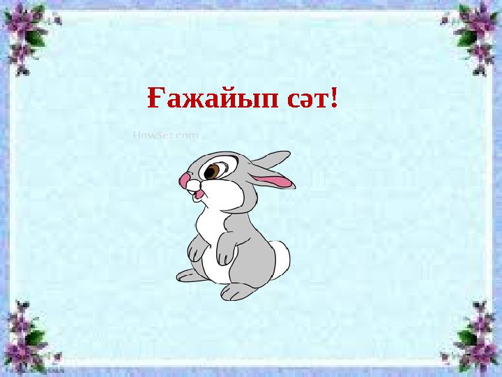 Ғажайып сәт!