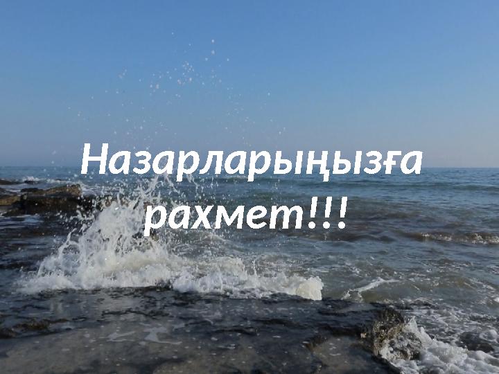 Назарларыңызға рахмет!!!