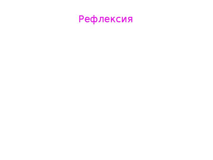 Рефлексия