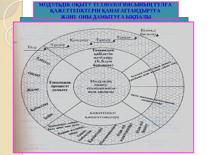 МОДУЛЬДІК ОҚЫТУ ТЕХНОЛОГИЯСЫНЫҢ ТҰЛҒА ҚАЖЕТТІЛІКТЕРІН ҚАНАҒАТТАНДЫРУҒА ЖӘНЕ ОНЫ ДАМЫТУҒА ЫҚПАЛЫ