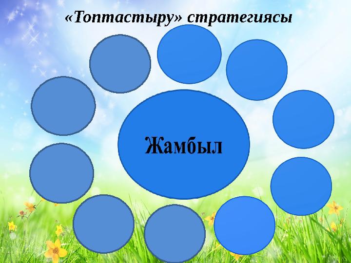 «Топтастыру» стратегиясы