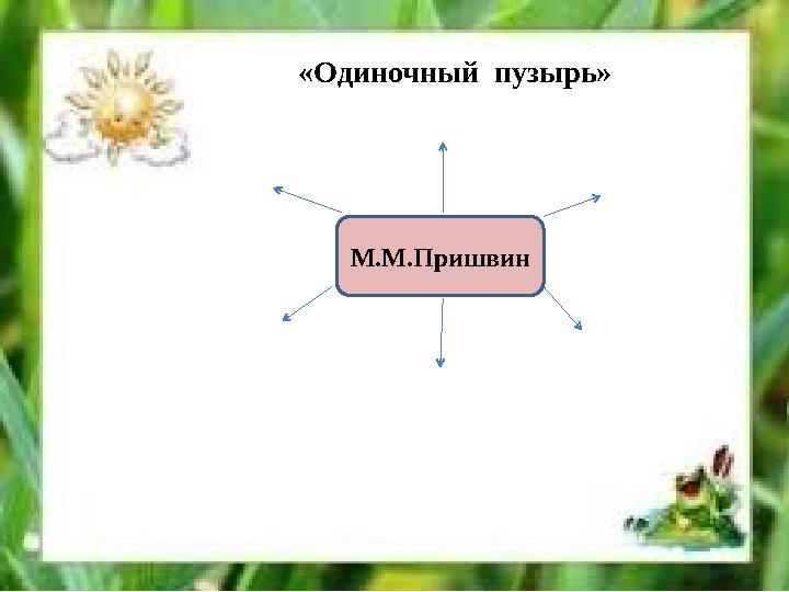 М.М.Пришвин«Одиночный пузырь»