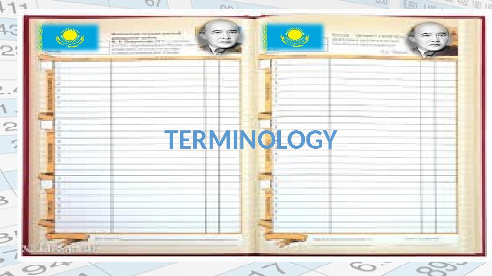 TERMINOLOGY