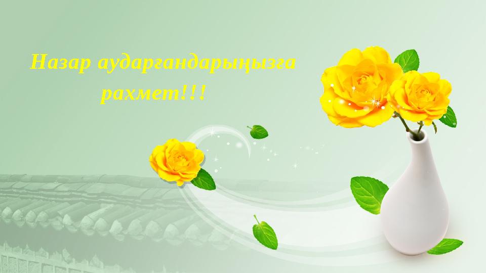 Назар аударғандарыңызға рахмет!!!