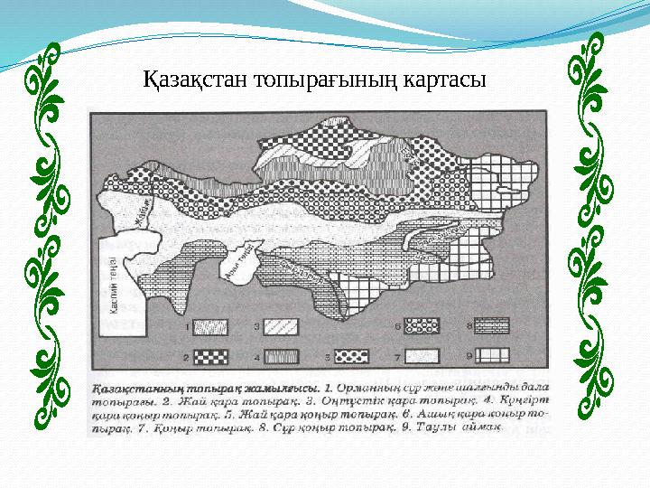 Қазақстан топырағының картасы