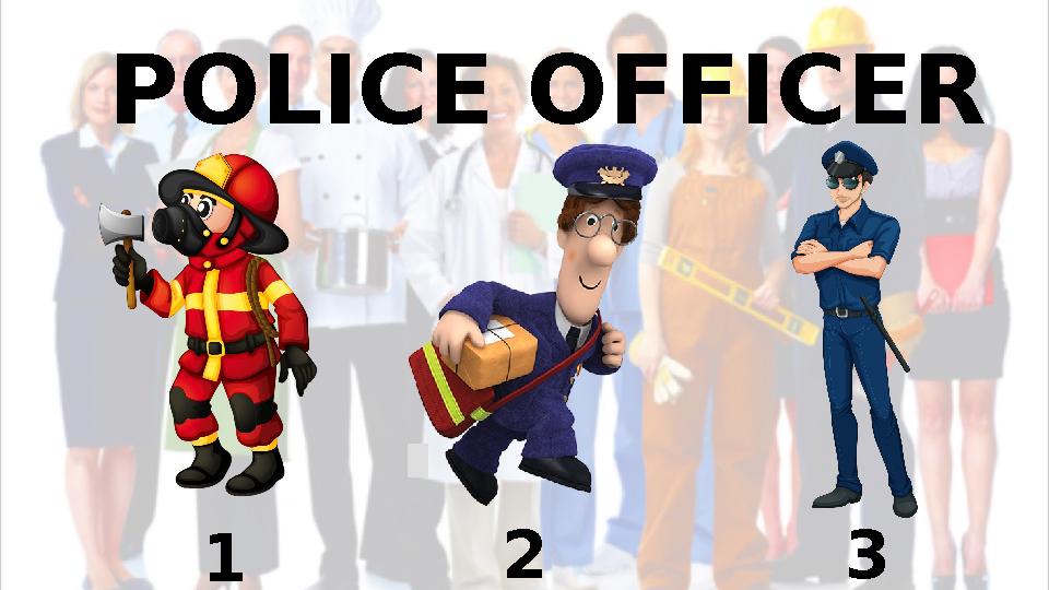 POLICE OFFICER 1 2 3