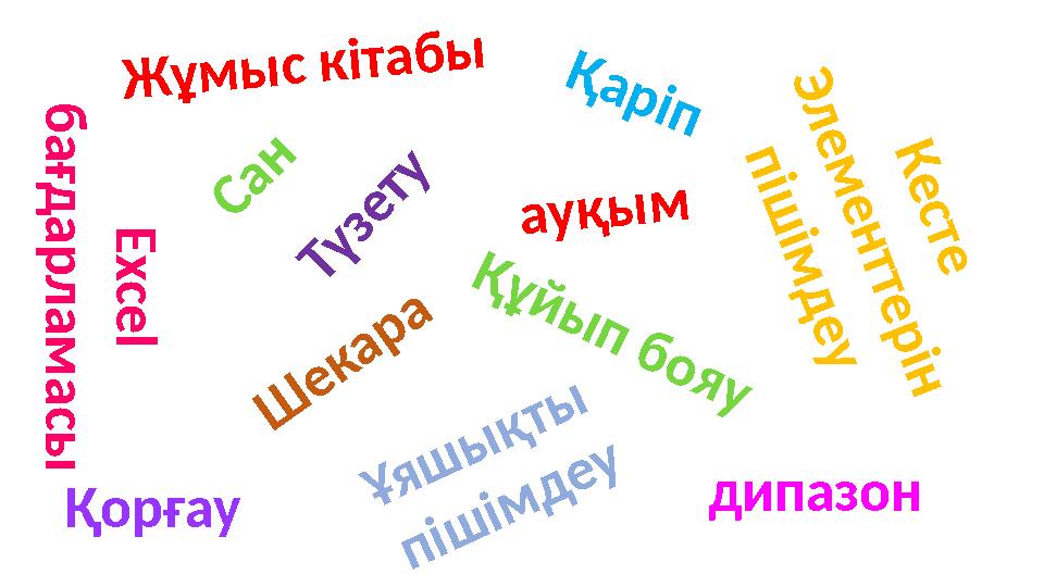 С а н Т ү з е т у Қ а р і п Ш е к а р а Қ ұ й ы п б о я уҚорғау Ұ я ш ы қ т ы п і ш і м