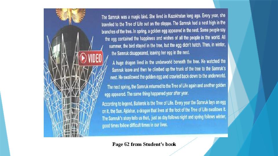 Page 62 from Student’s book