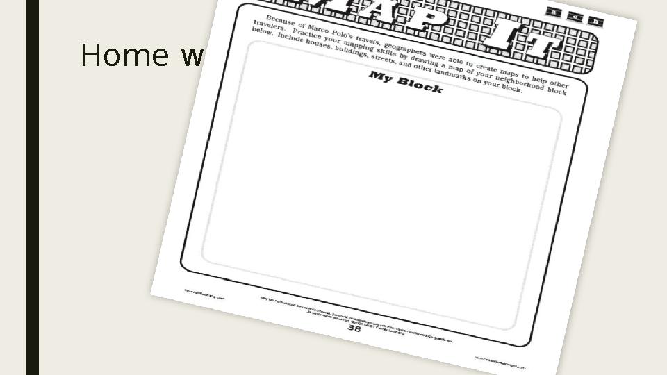 Home work: