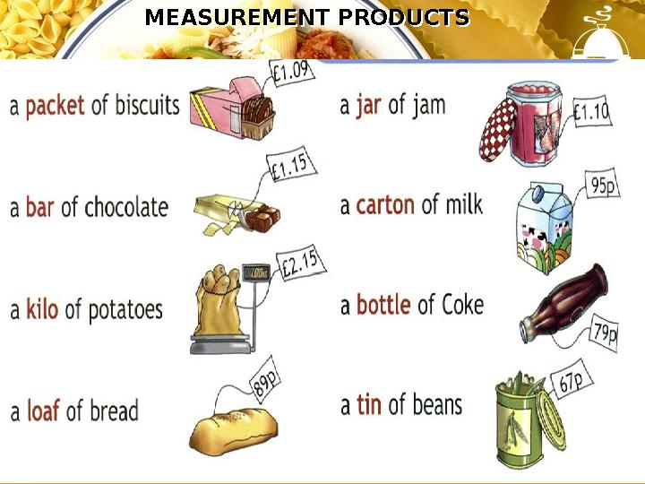 MEASUREMENT PRODUCTSMEASUREMENT PRODUCTS