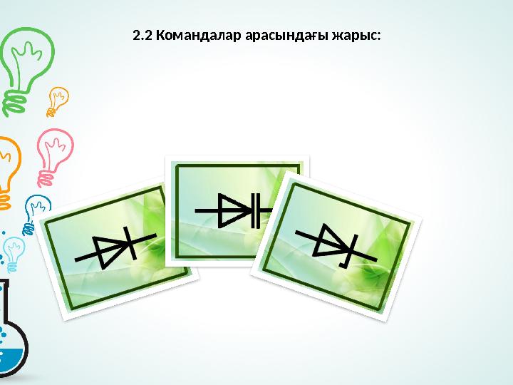 2.2 Командалар арасындағы жарыс: