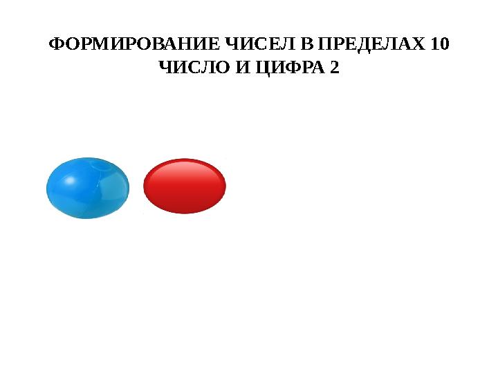 ФОРМИРОВАНИЕ ЧИСЕЛ В ПРЕДЕЛАХ 10 ЧИСЛО И ЦИФРА 2