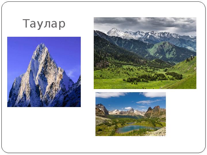 Таулар