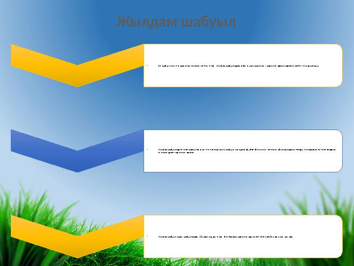 • Екі шабуыл әдісінің арасында жылдам тактика тиімді. Жылдам шабуылдардың басты артықшылығы - қарсыластардың қорғаныс шебін тез