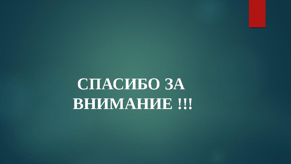 СПАСИБО ЗА ВНИМАНИЕ !!!