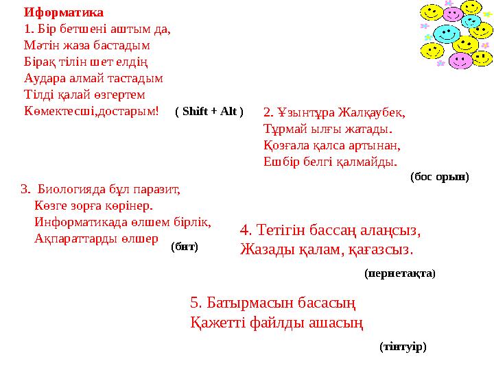 Иформатика 1 . Бір бетшені аштым да, Мәтін жаза бастадым Бірақ тілін шет елдің Аудара алмай тастадым Тілді қалай өзгертем Көмек