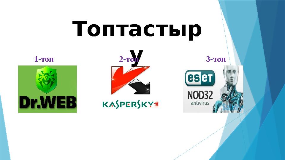 Топтастыр у 1-топ 2-топ 3-топ