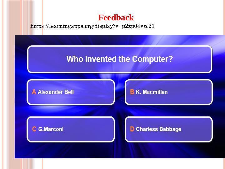 Feedback https://learningapps.org/display?v=p2zp04vzc21