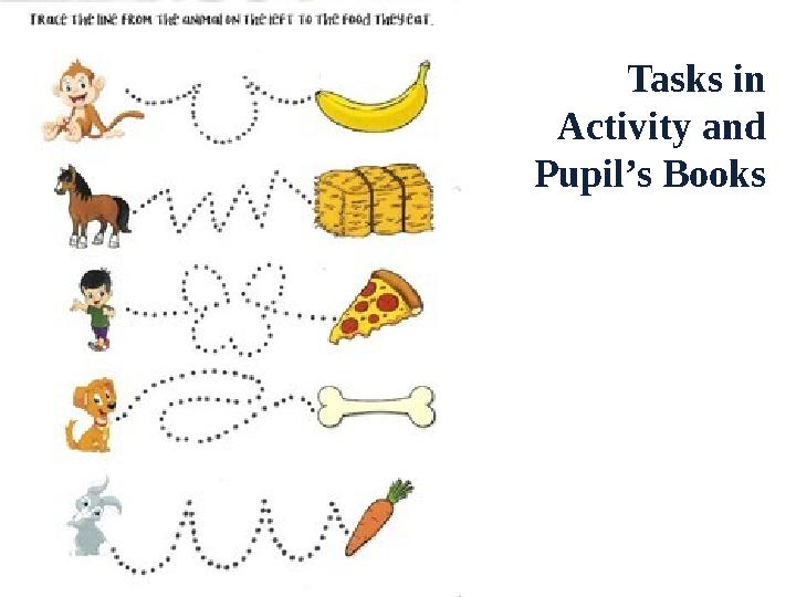 Tasks in Activity and Pupil’s Books