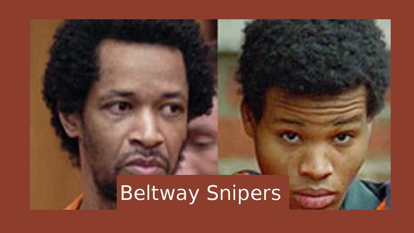 Beltway Snipers