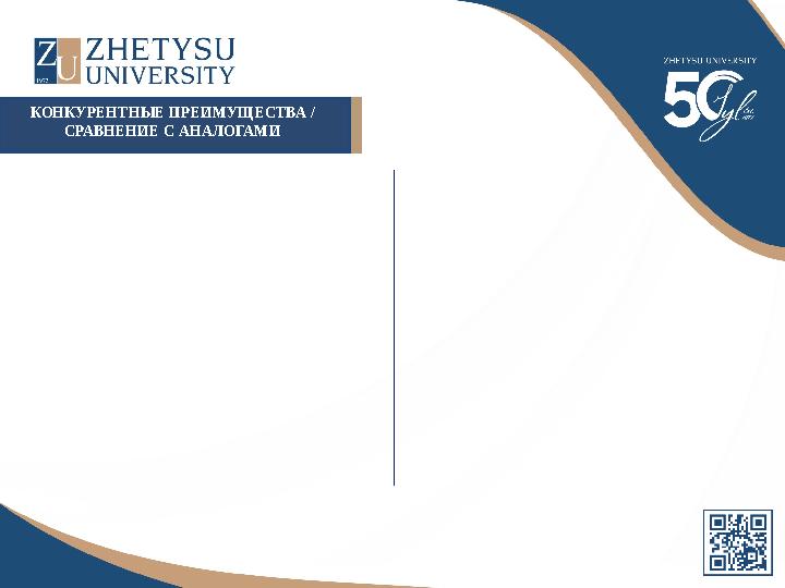 НАЗВАНИЕ СЛАЙДАНАЗВАНИЕ СЛАЙДА НАЗВАНИЕ СЛАЙДАКОНКУРЕНТНЫЕ ПРЕИМУЩЕСТВА / СРАВНЕНИЕ С АНАЛОГАМИ