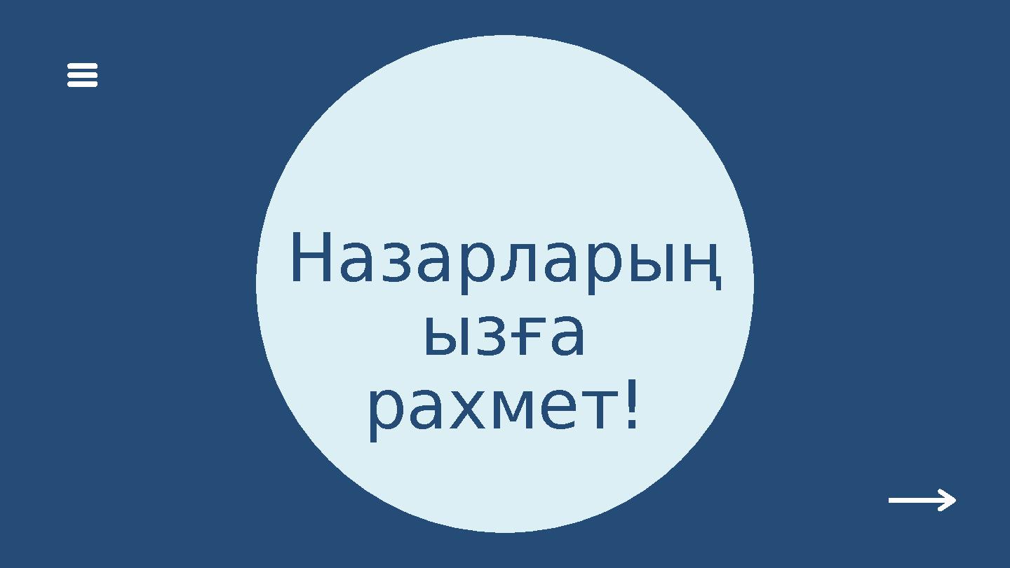 Назарларың ызға рахмет!