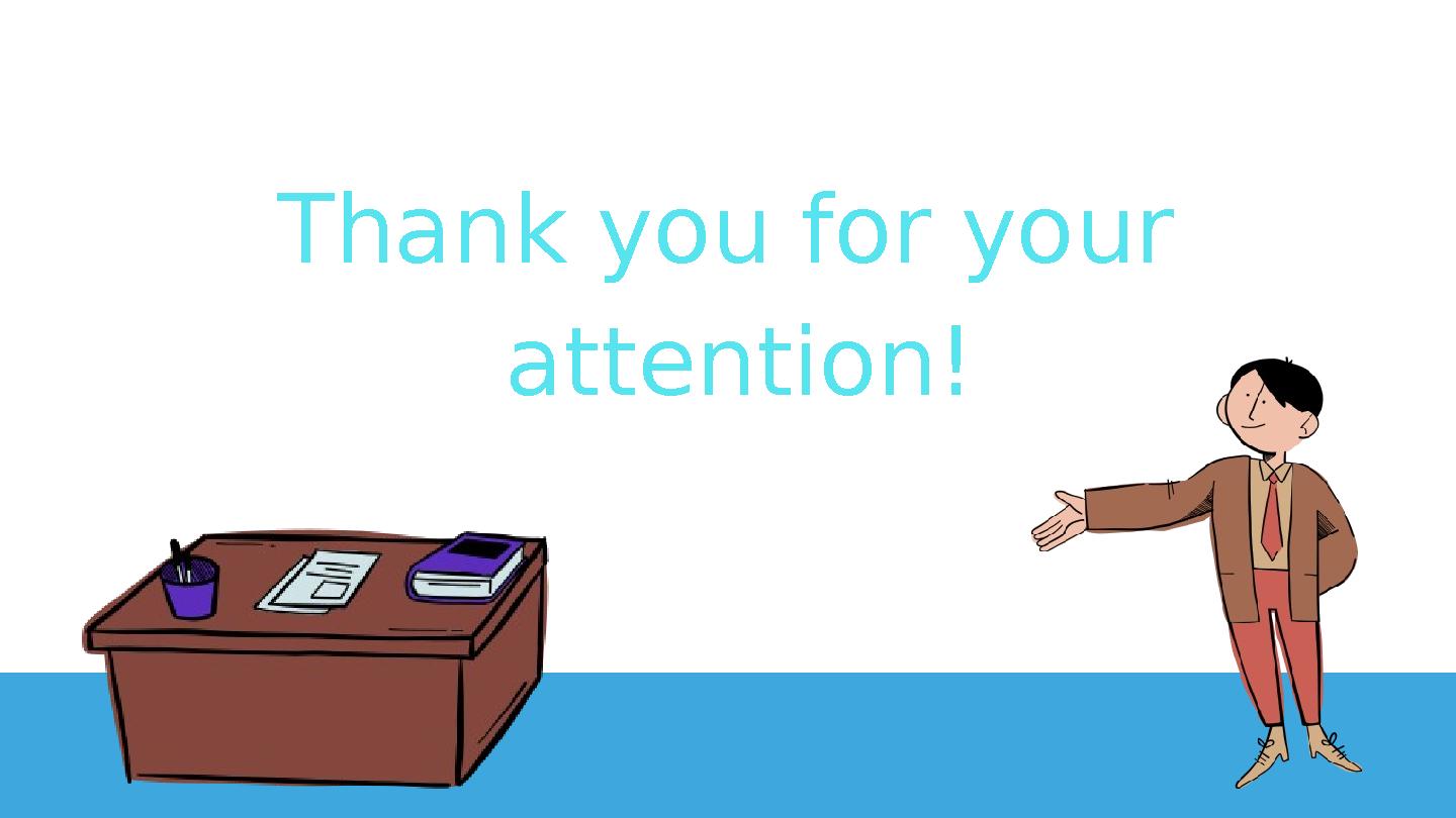 Thank you for your attention!