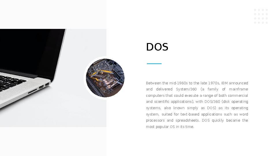 Between the mid-1960s to the late 1970s, IBM announced and delivered System/360 (a family of mainframe computers that