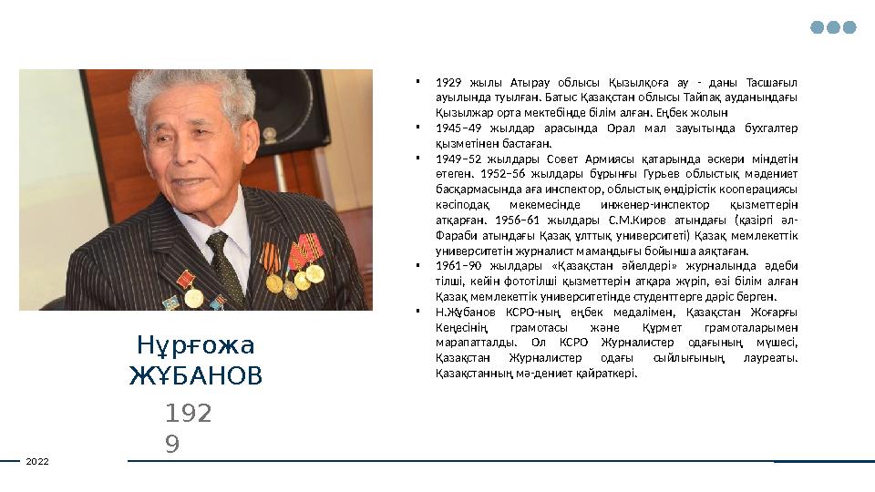 • 1929 жылы Атырау облысы Қызылқоға ау - даны Тасшағыл ауылында туылған. Батыс Қазақстан облысы Тайпақ ауданындағы Қыз