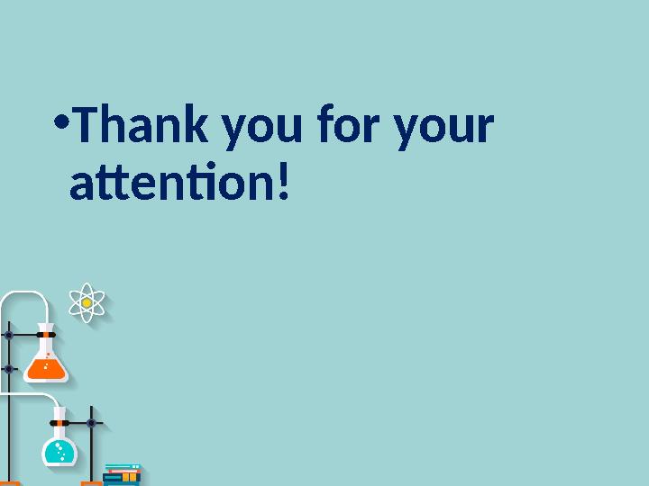 • Thank you for your attention !