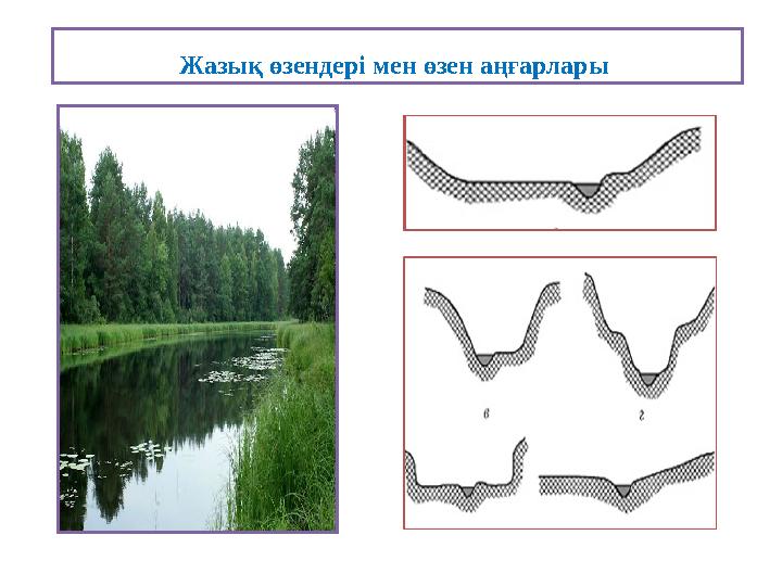 Жазық өзендері мен өзен аңғарлары