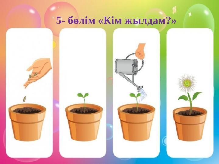 5- бөлім «Кім жылдам?»