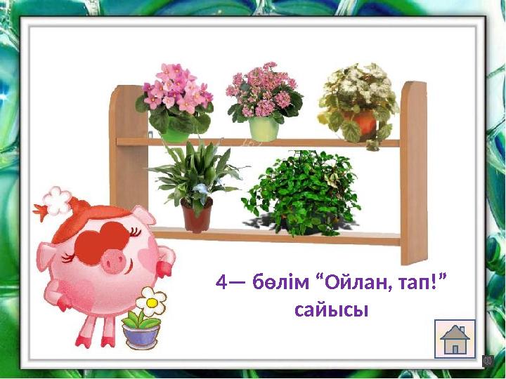 4— бөлім “Ойлан, тап!” сайысы